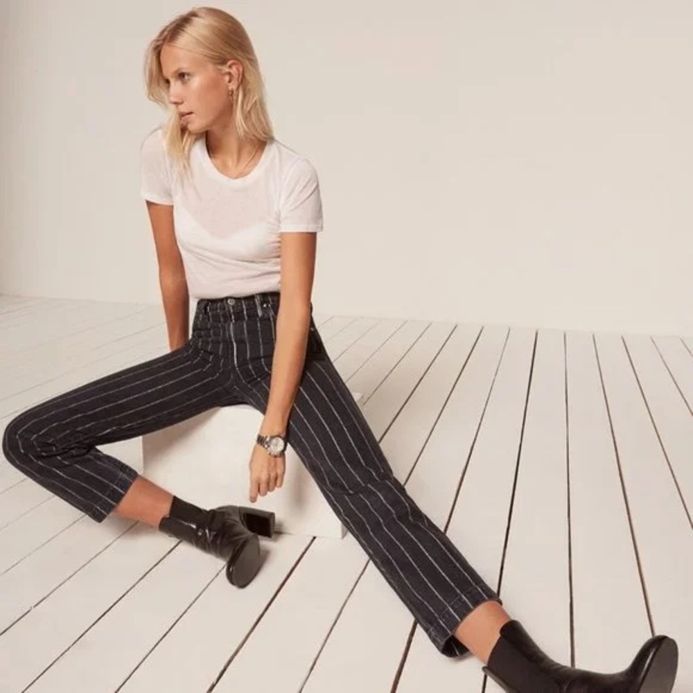 Reformation Roper Jeans in Sulu